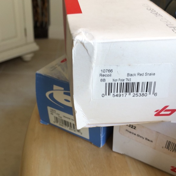 NWT Bolle Sunglasses Recoil black red snake non po - Picture 8 of 8